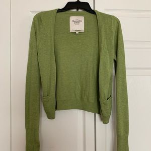 Abercrombie & Finch Green Cardigan 🍀